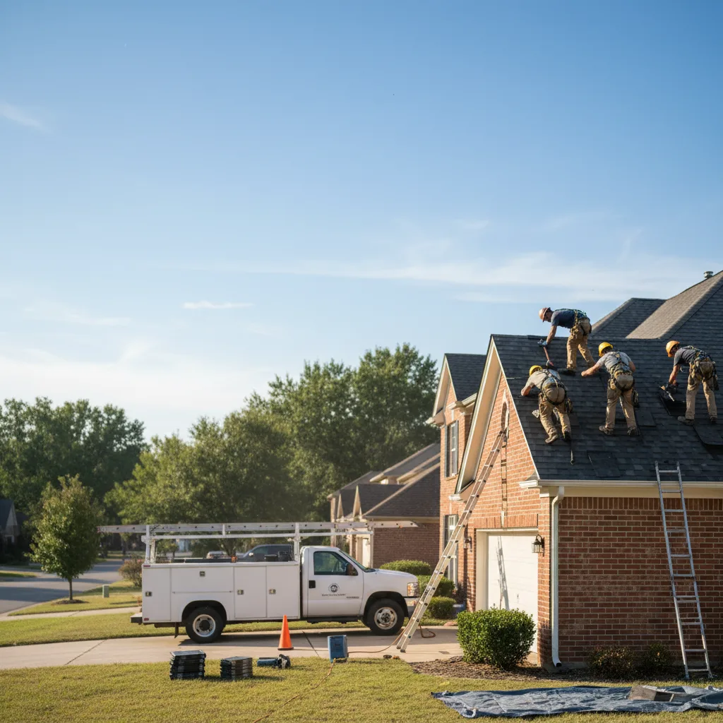 Roof Repair in Woodleaf